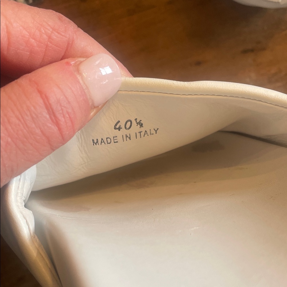 Prada White Logo Slide Sandals size 40.5, 10.5 US - Picture 6 of 12